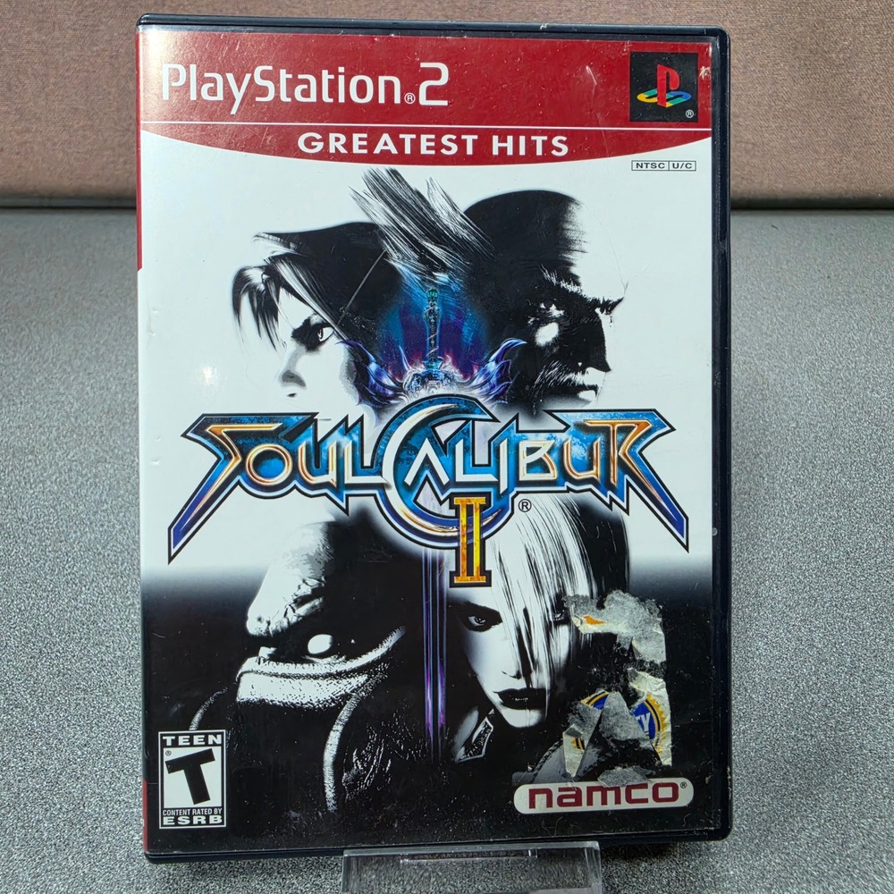 Namco SoulCalibur II PS2 PlayStation 2 NTSC Good Greatest Hits Heihachi Fighting